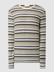 Pullover aus Bio-Baumwolle Modell 'Straai' von Armedangels Blau - 37