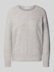 Relaxed Fit Strickpullover mit Rundhalsausschnitt von Christian Berg Woman - 45
