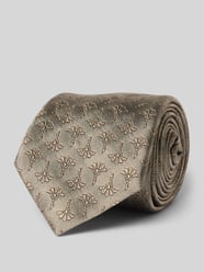 Seidenkrawatte im Allover-Look von JOOP! COLLECTION Beige - 24