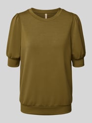 Sweatshirt mit gerippten Abschlüssen Modell 'BANU' von Soyaconcept - 15