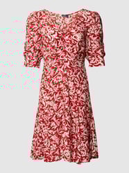 Jurk met all-over motief, model 'TEO' van Polo Ralph Lauren Rood - 31