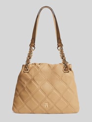 Handtas met kettingdetails van Tommy Hilfiger Beige - 14