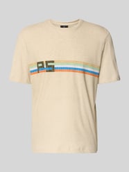 Regular Fit T-Shirt mit Leinen-Anteil von Paul Smith - 9
