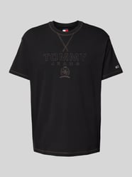 Regular fit T-shirt van puur katoen met labelstitching van Tommy Jeans - 19