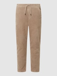 Tapered Fit Jogpants aus Cord Modell 'Linus' von Only & Sons Beige - 5