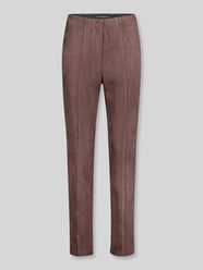 Broek van imitatieleer met logodetail van Betty Barclay - 8