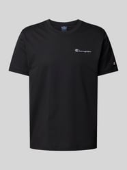 T-Shirt mit Logo-Stitching von CHAMPION Schwarz - 45