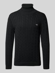 Gebreide pullover met ribboorden van Gant - 1