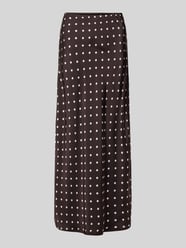 Maxirok van satijn in all-over look model 'VISO DOT' van Neo Noir - 30