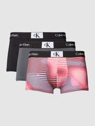 Trunks mit elastischem Bund im 3er-Pack von Calvin Klein Underwear Pink - 3