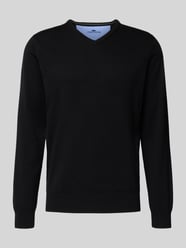 Strickpullover mit Logo-Detail von Fynch-Hatton - 17