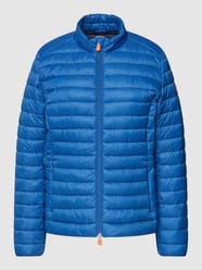 Steppjacke mit Label-Patch Modell 'AURA' von SAVE THE DUCK Blau - 4