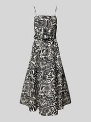 Knielanges Cocktailkleid mit Gürtel von Lauren Ralph Lauren - 12