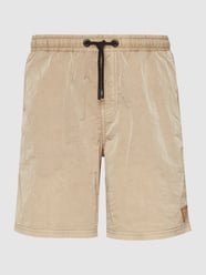 Badehose mit Label-Applikation von Guess Beige - 9