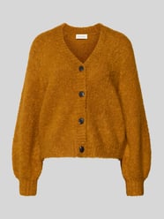 Gebreid jack van wolmix met V-hals, model 'Zofie Jilda' van MSCH Copenhagen - 35