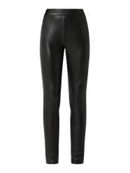 Leggings in Leder-Optik von Tom Tailor Denim Schwarz - 14