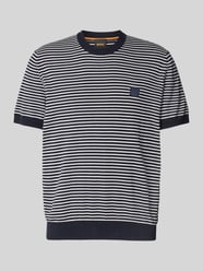 T-shirt z naszywką z logo model ‘Kanache’ od BOSS Orange - 36