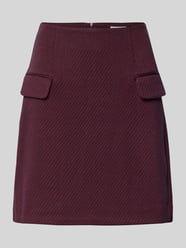 spódnica mini z dodatkiem wiskozy model 'Kate' od ICHI - 46