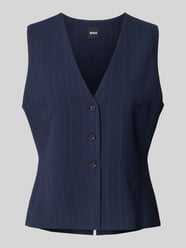 Regular Fit Weste aus reiner Viskose Modell 'JULINIA' von BOSS - 39