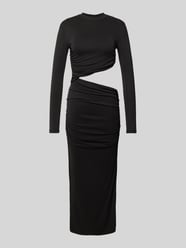 Maxikleid mit Cut Out Modell 'Lali' von LeGer by Lena Gercke Schwarz - 48