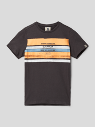 T-Shirt mit Label-Print von Garcia Grau - 45