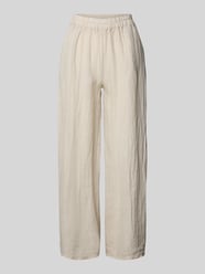 Leinenhose mit Eingrifftaschen von ZABAIONE Beige - 25