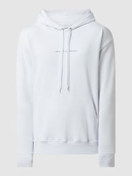 Hoodie mit Message von Family First Milano Weiß - 29