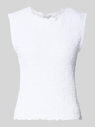 Slim Fit Top aus Baumwoll-Mix von Tom Tailor Denim - 5