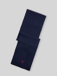 Schal aus reiner Wolle mit Logo-Stitching von Polo Ralph Lauren - 43