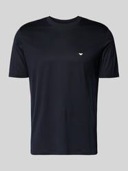 T-Shirt mit Label-Stitching von Emporio Armani - 9