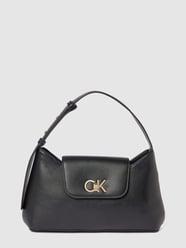 Handtasche mit Label-Applikation Modell 'RE-LOCK' von CK Calvin Klein Schwarz - 47