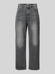 Baggy jeans voor heren, zwarte rechte jeansbroek, wijde pijpen, vrijetijdsbroek, losse streetwear met zakken, platte voorkant, chinobroek, ademende outdoorbroek, denim, joggingbroek met elastiek