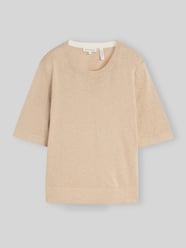 Regular Fit Pullover aus Baumwoll-Mix mit Seiden-Anteil von Tom Tailor - 11