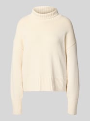 Oversized Strickpullover aus Schurwoll-Baumwoll-Mix von Lanius - 28