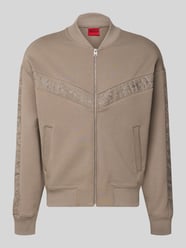 Oversized Sweatjacke aus Baumwoll-Mix Modell 'DROMZIP' von HUGO - 16