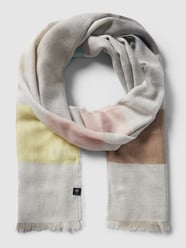 Schal im Colour-Blocking-Design von Fraas Blau - 26
