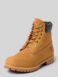 Schnürboots aus echtem Leder von Timberland Beige - 12