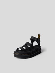 Sandalen mit Label-Prägung von Dr.Martens Schwarz - 33
