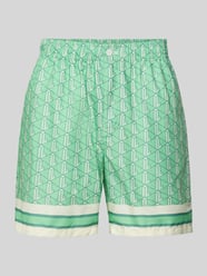Straight Leg Shorts mit elastischem Bund von Lacoste - 3