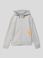 Sweatjacke mit Statement-Print von s.Oliver RED LABEL Grau - 45