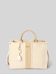 Handtas met draaghengsels en schouderband van Liu Jo White Beige - 18