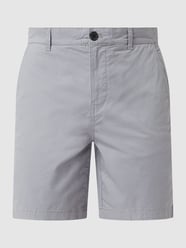 Comfort Fit Chino-Shorts mit Stretch-Anteil von SELECTED HOMME Blau - 2