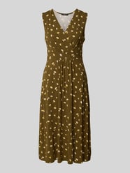 Knielanges Kleid mit V-Ausschnitt von Zero - 23