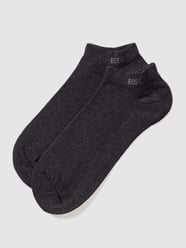 Sneakersocken mit Label-Print im 2er-Pack von BOSS Grau - 38