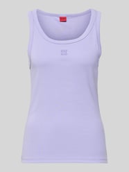 Top o kroju slim fit z mieszanki bawełny model „DATAMIA” od HUGO - 14