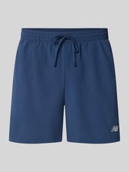 Shorts mit elastischem Bund und Logo von New Balance - 4