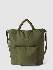 Torba tote z krótkimi rączkami model ‘KAIJA’ od Marc O'Polo Zielony - 32