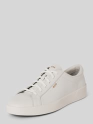 Sneaker mit Label-Print Modell 'Belwar' von BOSS Weiß - 31