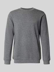 Bluza z detalem z logo model ‘harry’ od Matinique - 1