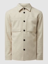 Hemdjacke aus Flanell  von Tom Tailor Denim Beige - 43